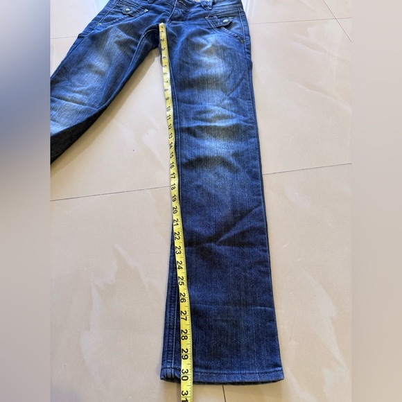 Cocoa Jeans Colombian Jeans Vintage  Size USA 6 Acid Wash Jeans. Pockets Button - Picture 15 of 16